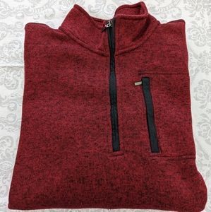 EDDIE BAUER 1/4 ZIP SWEATER